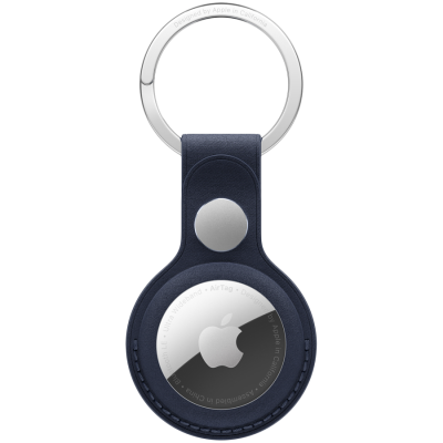 AirTag FineWoven Key Ring - Deep Blue,Model A3363