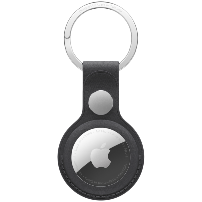 AirTag FineWoven Key Ring - Black,Model A3363