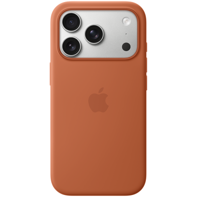 СИЛІКОНОВИЙ ЧОХОЛ IPHONE 17 PRO SI CASE TERRA COTTA-ZML
