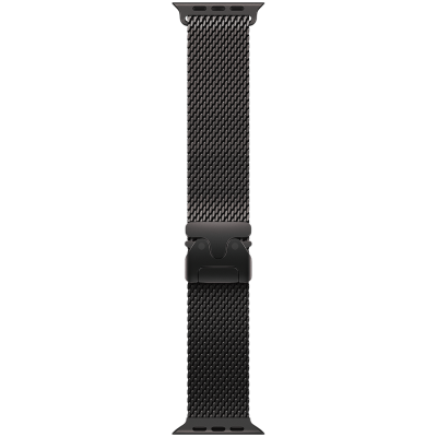 49mm Black Titanium Milanese Loop - Small