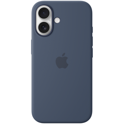 СИЛІКОНОВИЙ ЧОХОЛ IPHONE 16 SI CASE DENIM- ZML