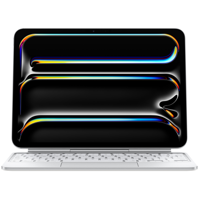 Magic Keyboard for iPad Pro 11‑inch (M4,M5) - Ukrainian - White,Model A2975