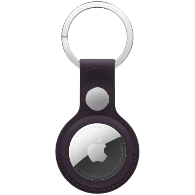 AirTag FineWoven Key Ring - Blackberry,Model A3363