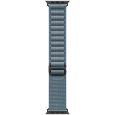 49mm Light Blue Alpine Loop - Small - Black Titanium Finish