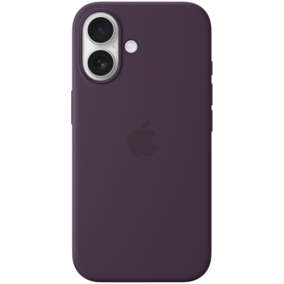 СИЛІКОНОВИЙ ЧОХОЛ IPHONE 16 SI CASE PLUM- ZML