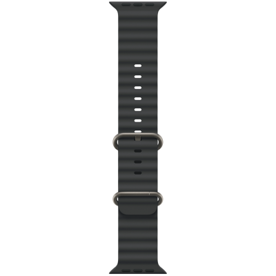 РЕМІНЕЦЬ ДЛЯ ГОДИННИКА APPLE WATCH 49 BLACK NATURAL TI OB-ZML