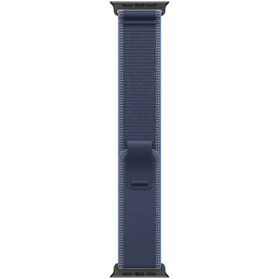 49mm Blue/Bright Blue Trail Loop - S/M - Black Titanium Finish