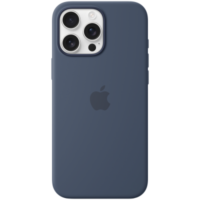 СИЛІКОНОВИЙ ЧОХОЛ IPHONE 16 PRO MAX SI CASE DENIM-ZML