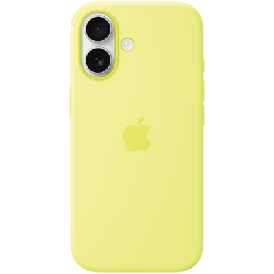 СИЛІКОНОВИЙ ЧОХОЛ IPHONE 17 SI CASE NEON YELLOW-ZML