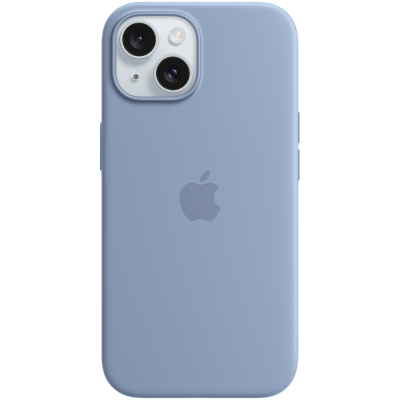 СИЛІКОНОВИЙ ЧОХОЛ IPHONE 15 SI CASE WINTER BLUE-ZML