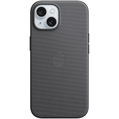 ЧОХОЛ IPHONE 15 FINEWOVEN CASE BLACK-ZML