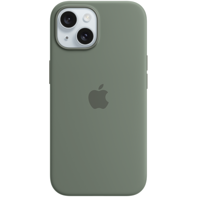 СИЛІКОНОВИЙ ЧОХОЛ IPHONE 15 SI CASE CYPRESS-ZML