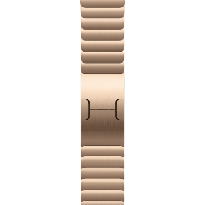 ЛАНКОВИЙ БРАСЛЕТ ДЛЯ ГОДИННИКА APPLE WATCH 46 GOLD ZML