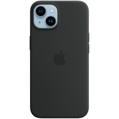 iPhone 14 Silicone Case with MagSafe - Midnight,Model A2910