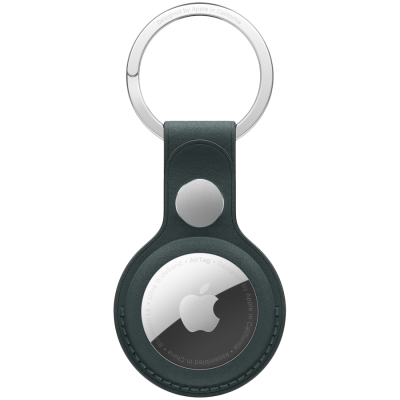 AirTag FineWoven Key Ring - Dark Green,Model A3363
