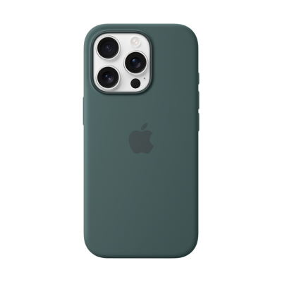 СИЛІКОНОВИЙ ЧОХОЛ IPHONE 16 PRO SI CASE LAKE GREEN-ZML