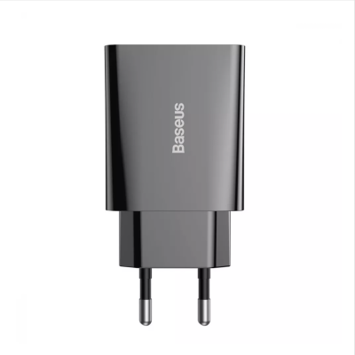 Зарядний пристрій Baseus Speed Mini PD Charger 20W (1 Type-C) Black