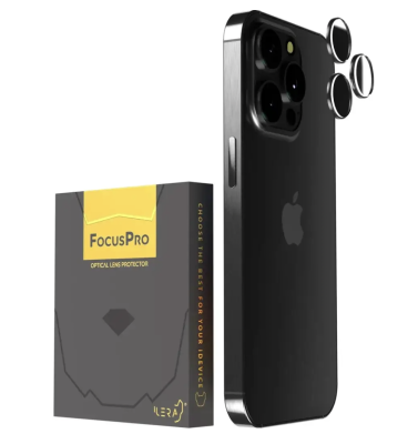 Захисне скло iLera FocusPro Lens for camera iP 15 Pro/15 Pro Max Black Titanium Graphite