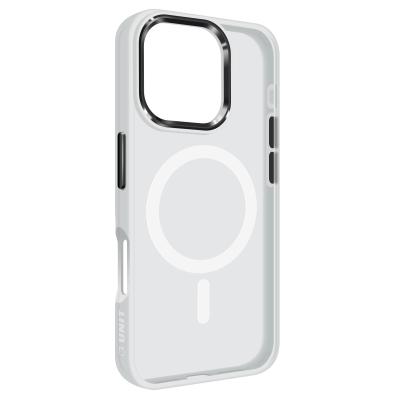 Чохол ArmorStandart Unit MagSafe iPhone 11 Matte Clear Silver