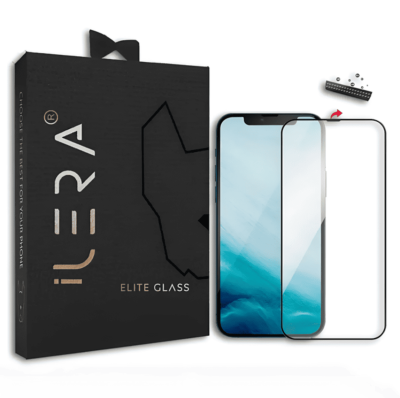Захисне скло iLera DeLuxe FullCover для iPhone 14 Pro