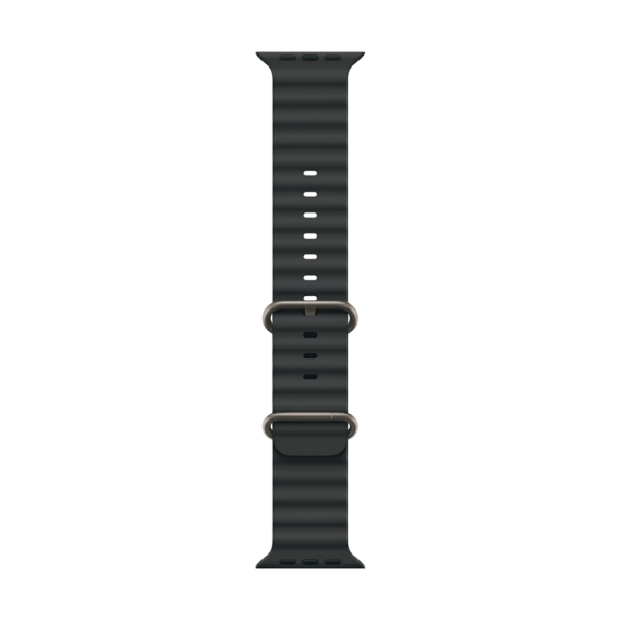 РЕМІНЕЦЬ ДЛЯ ГОДИННИКА APPLE WATCH 49 BLACK NATURAL TI OB-ZML