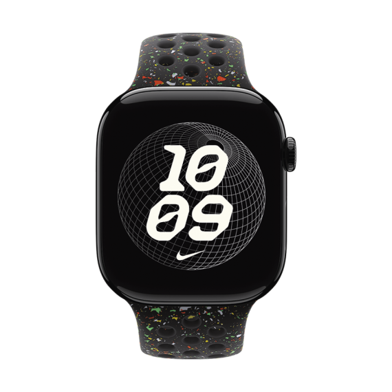 46mm Midnight Black Nike Sport Band - S/M