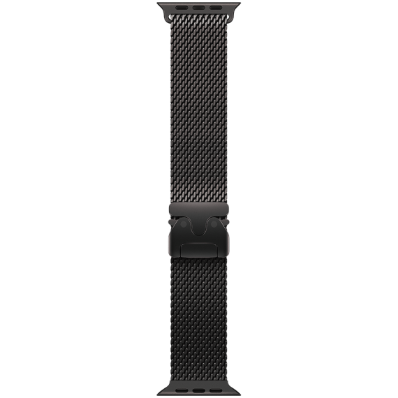 49mm Black Titanium Milanese Loop - Small