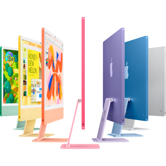 Комп’ютер iMac 24 Silver Model A3137 M4 10C CPU 10C GPU 16GB Magic Mouse 512GB SSD 4xTB4