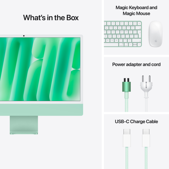 КОМП’ЮТЕР IMAC 24" GRN/8CCPU/8CGPU/16GB/256GB-UKR