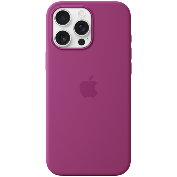 СИЛІКОНОВИЙ ЧОХОЛ IPHONE 16 PRO MAX SI CASE FUCHSIA-ZML