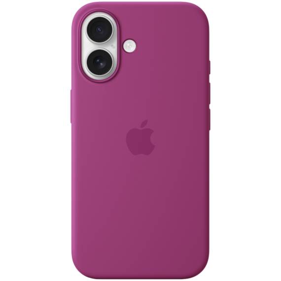 СИЛІКОНОВИЙ ЧОХОЛ IPHONE 16 SI CASE FUCHSIA-ZML