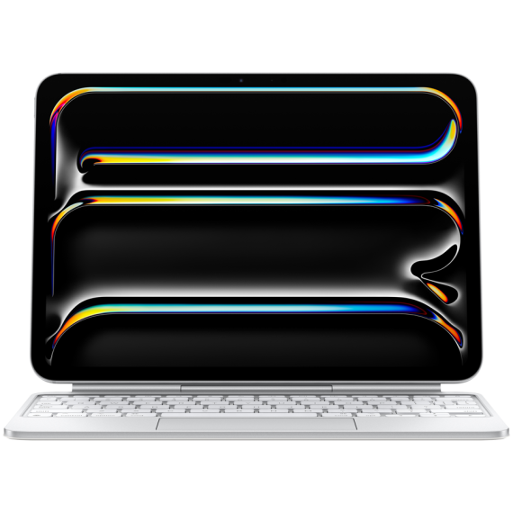 Magic Keyboard for iPad Pro 11‑inch (M4,M5) - Ukrainian - White,Model A2975