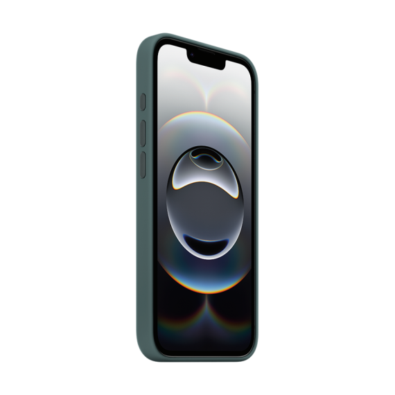 СИЛІКОНОВИЙ ЧОХОЛ IPHONE 16E SI CASE LAKE GREEN-ZML