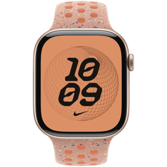 46mm Alpenglow Pink Nike Sport Band - M/L