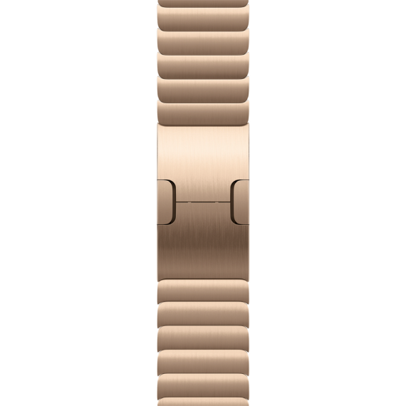 ЛАНКОВИЙ БРАСЛЕТ ДЛЯ ГОДИННИКА APPLE WATCH 42 GOLD ZML