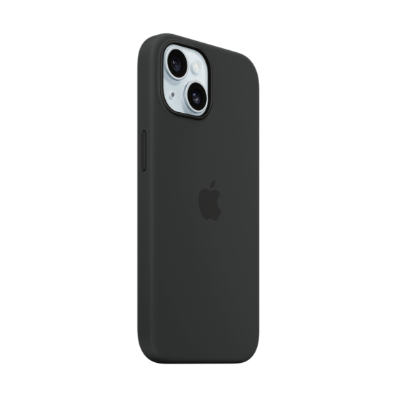 СИЛІКОНОВИЙ ЧОХОЛ IPHONE 15 SI CASE BLACK- ZML