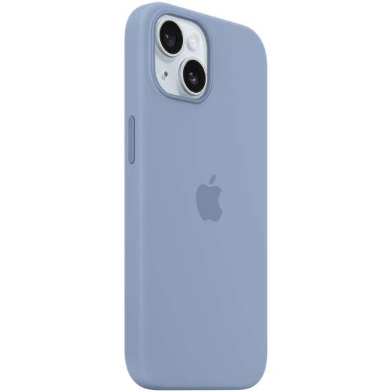 СИЛІКОНОВИЙ ЧОХОЛ IPHONE 15 SI CASE WINTER BLUE-ZML