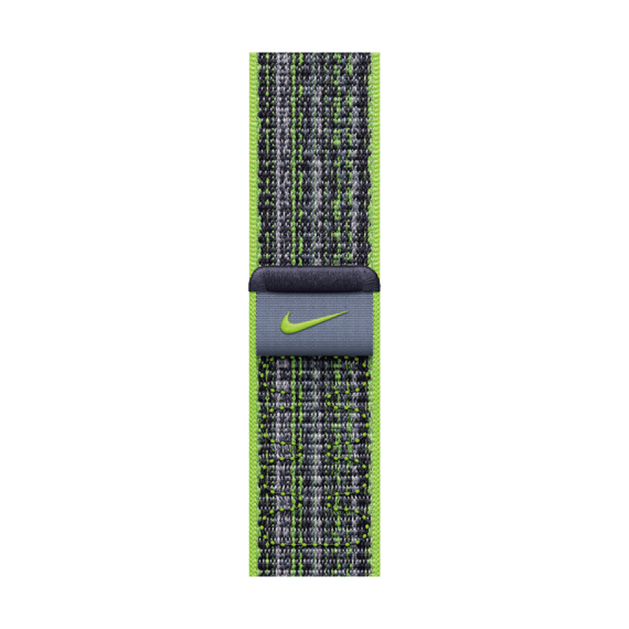 РЕМІНЕЦЬ ДЛЯ ГОДИННИКА APPLE WATCH 41 BRIGHT GREEN/BLUE NSL-ZML