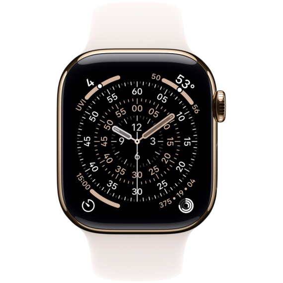 ГОДИННИК APPLE WATCH 11 42 GD TI LB SB SM CEL-RKZ