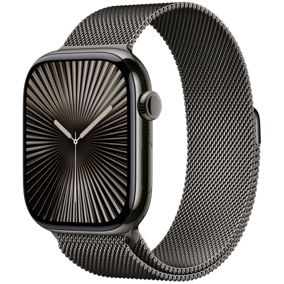 РЕМІНЕЦЬ ДЛЯ ГОДИННИКА APPLE WATCH 46 SLATE ML M/L-ZML