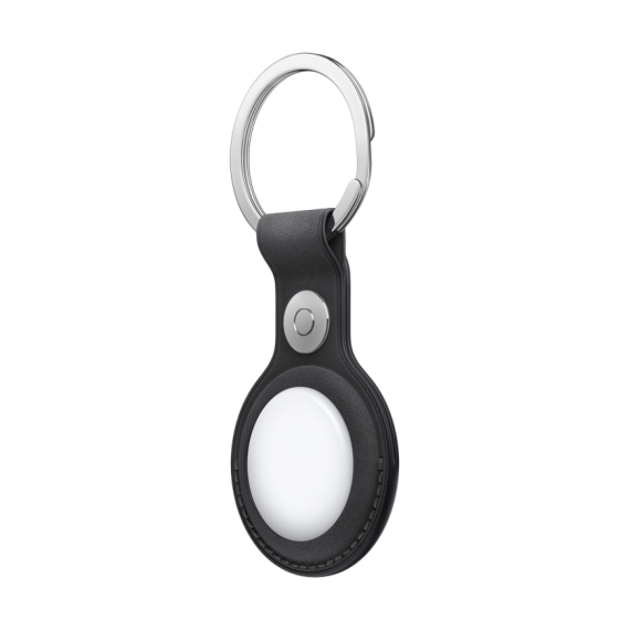 AirTag FineWoven Key Ring - Black,Model A3363