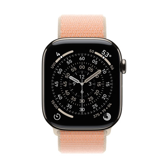 РЕМІНЕЦЬ ДЛЯ ГОДИННИКА APPLE WATCH 46 CANTALOUPE SL-ZML