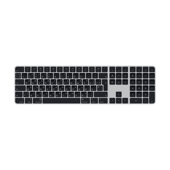 КЛАВІАТУРА MAGIC KEYBOARD TOUCH ID NUM KEY BL-UKR
