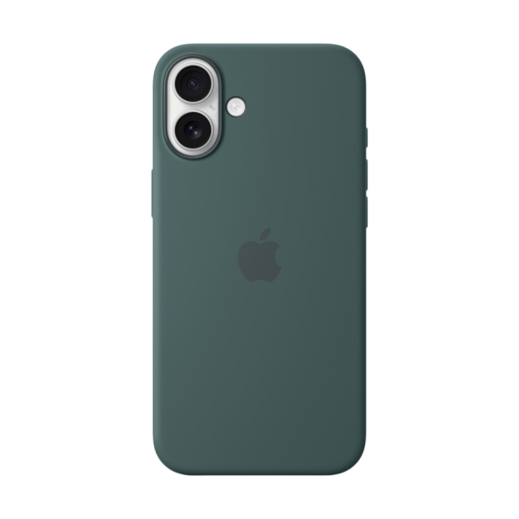 СИЛІКОНОВИЙ ЧОХОЛ IPHONE 16 PLUS SI CASE LAKE GREEN-ZML