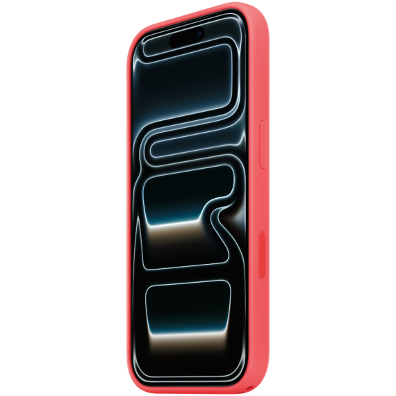 СИЛІКОНОВИЙ ЧОХОЛ IPHONE 17 PRO SI CASE BRIGHT GUAVA-ZML