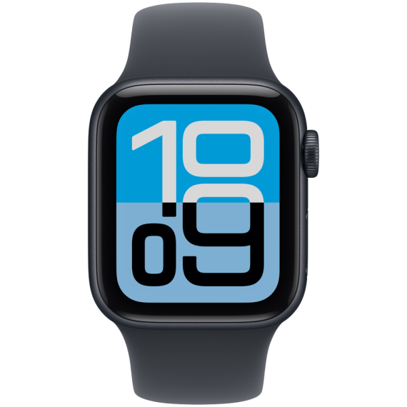 Apple Watch SE 3 GPS + Cellular 40mm Midnight Aluminium Case with Midnight Sport Band - M/L,Model A3