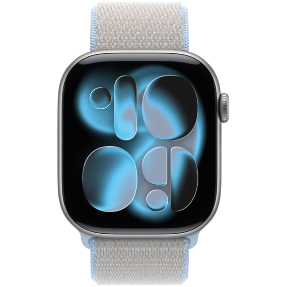 РЕМІНЕЦЬ ДЛЯ ГОДИННИКА APPLE WATCH 46 BLUE MIST SL-ZML