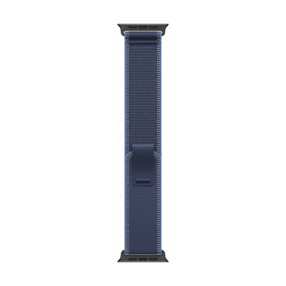 49mm Blue/Bright Blue Trail Loop - S/M - Black Titanium Finish