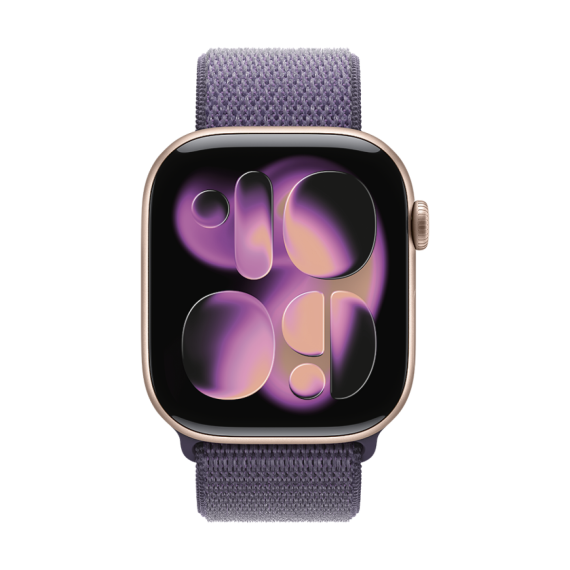 РЕМІНЕЦЬ ДЛЯ ГОДИННИКА APPLE WATCH 46 PURPLE FOG SL-ZML