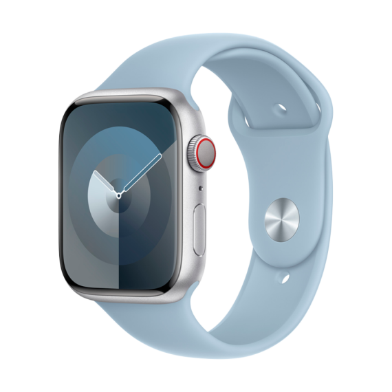 РЕМІНЕЦЬ ДЛЯ ГОДИННИКА APPLE WATCH 45 LIGHT BLUE SB M/L-ZML